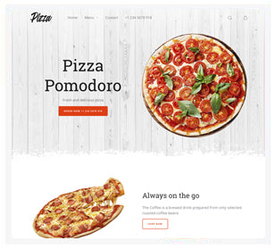 Moist pizza demonstration