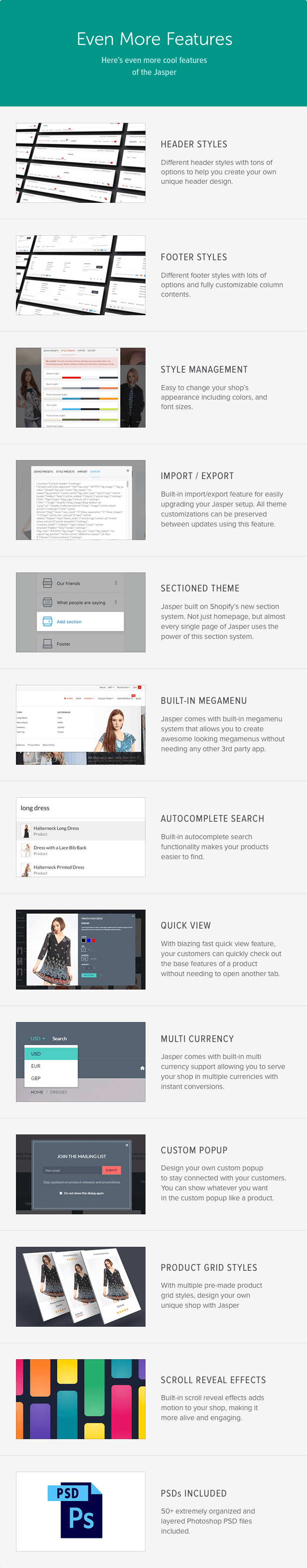 Jasper - Shopify drag and drop kit rated - 13