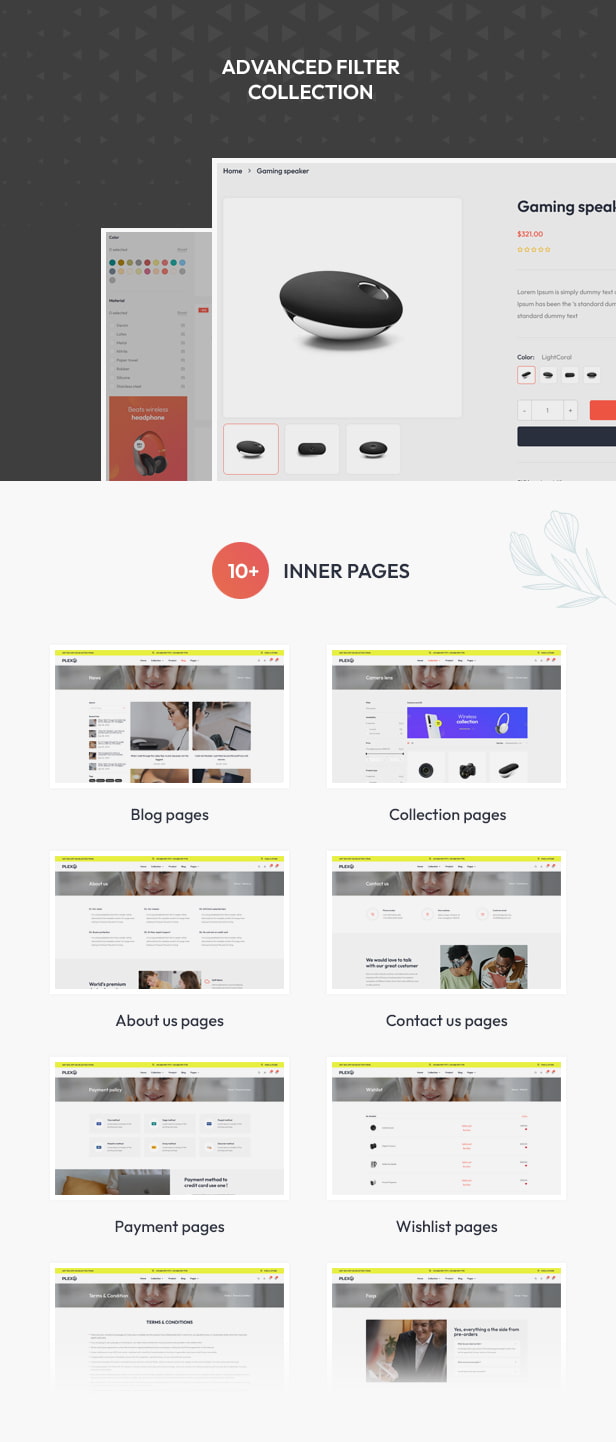 Plexo - a multifunctional Shopify kit - 2