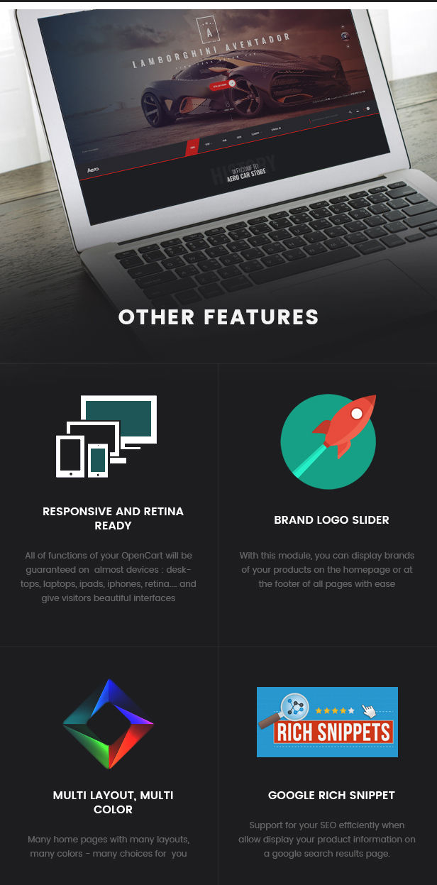 Automatic design of the shopify theme