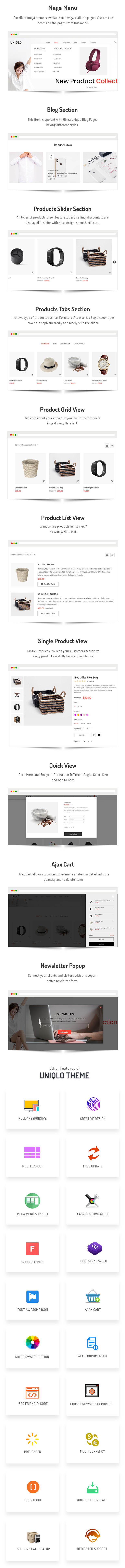 Uniqlo - Minimal Shopify Theme Ecommerce - 3