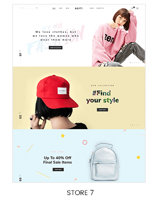 Single page scrolling shopify theme
