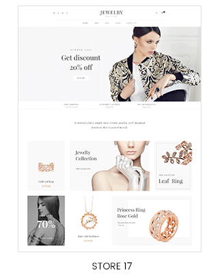Shopify jewelry store