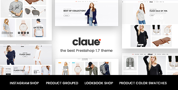 Claue - Clean and Responsive Prestashop Theme 1.7 - Fashion PrestaShop