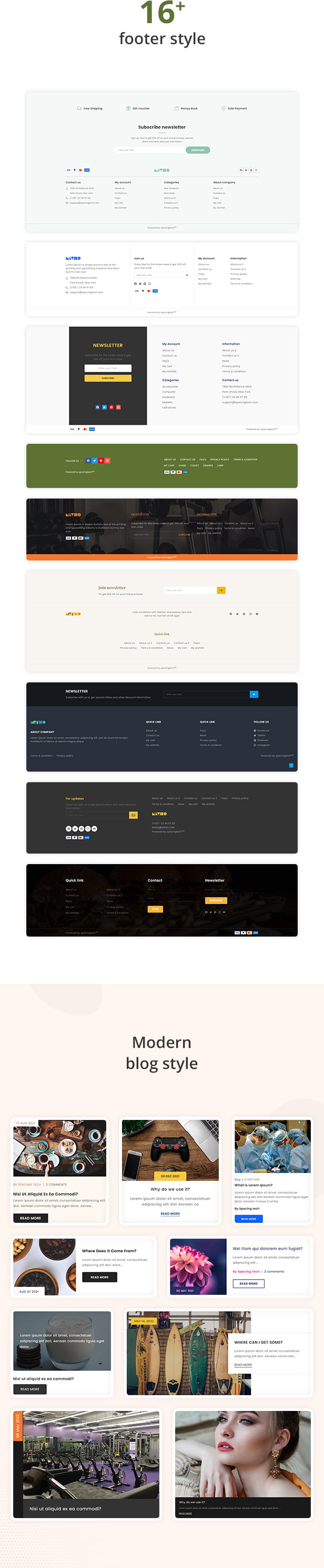Mitho - shopify multifunctional e-commerce kit - 4