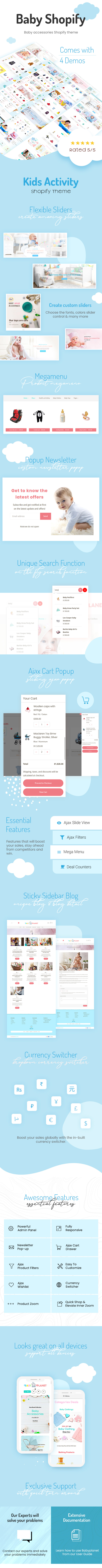 Baby Planet  Baby Shop Shopify Theme - 1