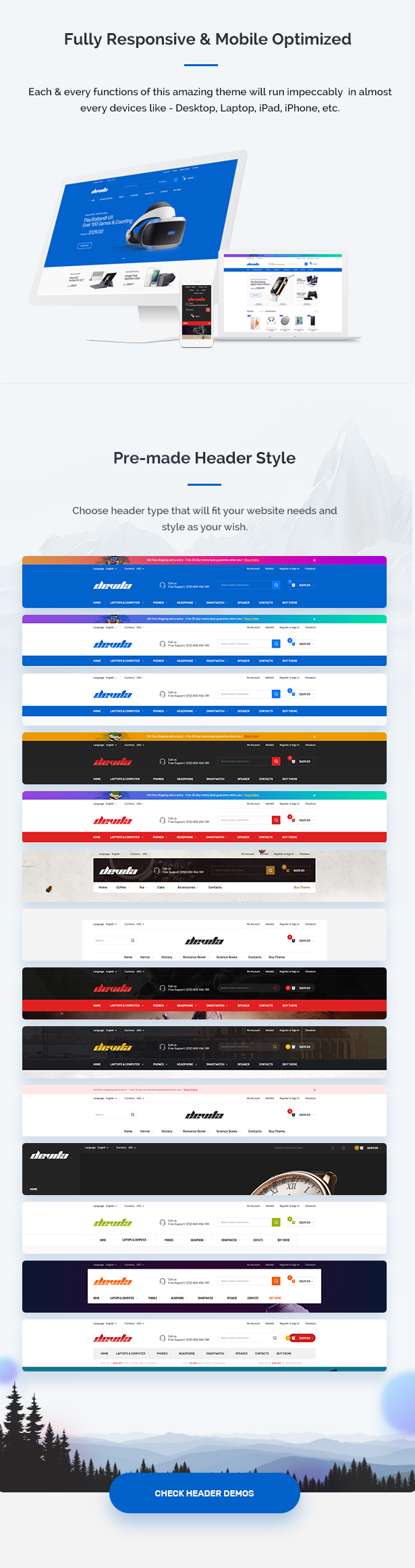 Multipurpose Responsive Shopify Kit - Devita - 7