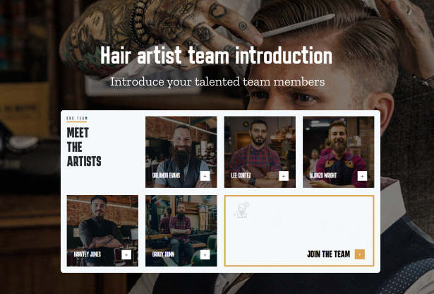 Getting to know the hair artist team