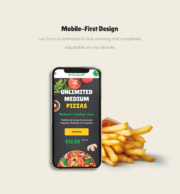     Poco - Shopify fast food and restaurant design