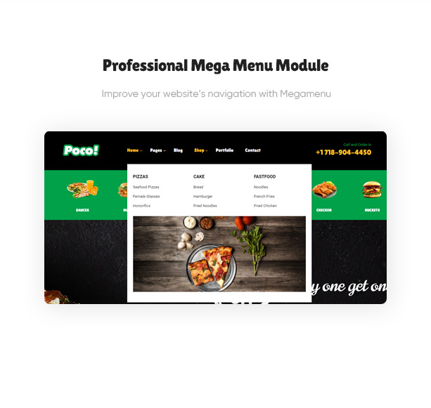     Poco - Shopify fast food and restaurant design