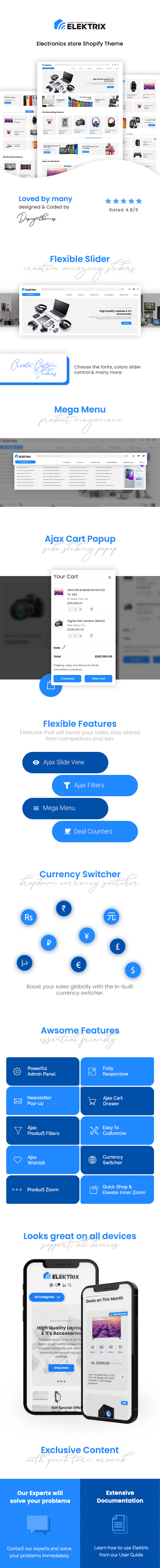 Elektrix - Electronics Store Shopify Theme - 1