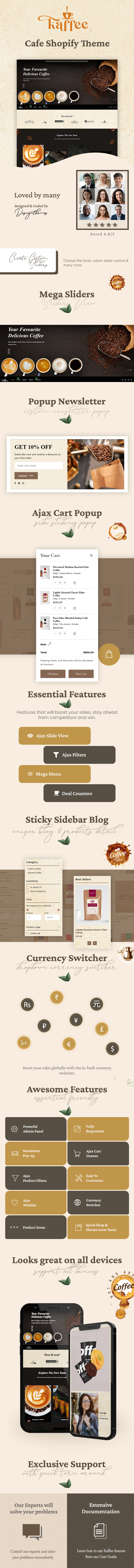 Cafe - Cafe Shopify Theme - 1