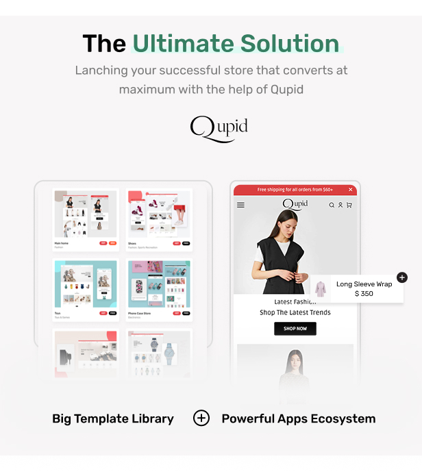 Qupid - the versatile high-converting eCommerce Shopify Theme OS 2.0