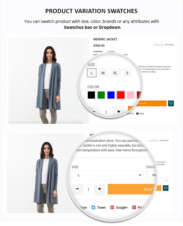 A versatile shopify theme
