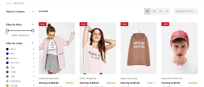 Automatic collection filter