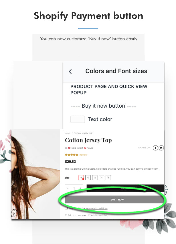 Buy now button