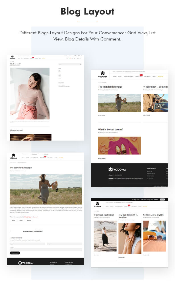 blog page