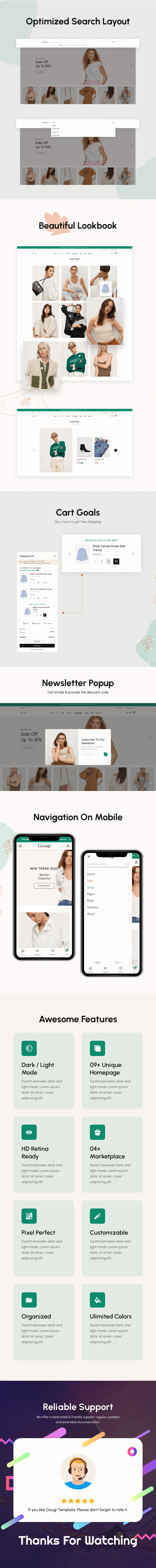 Gougi - multi-purpose Shopify kit - 4
