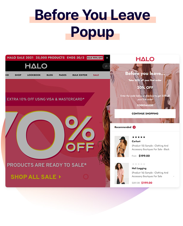 HALO Shopify Theme OS 2.0