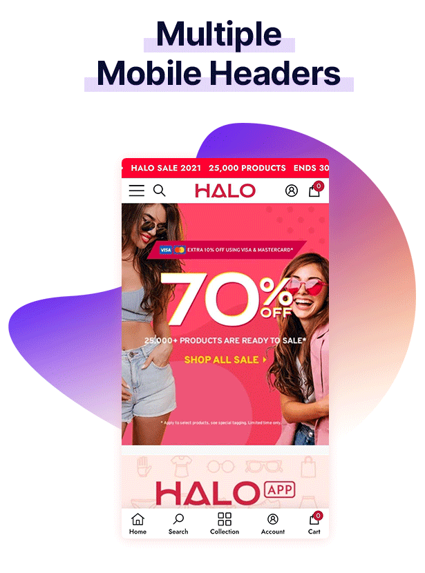 HALO Shopify Theme OS 2.0