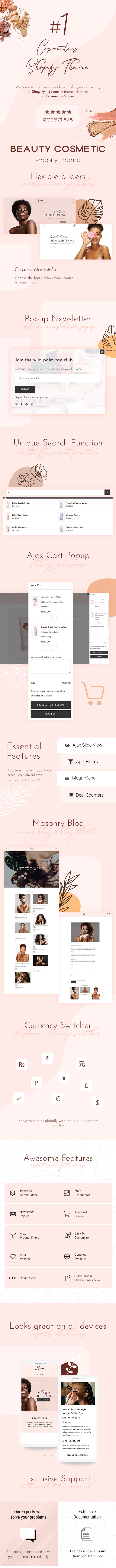 Beaux - Cosmetic Shop Shopify Theme - 3