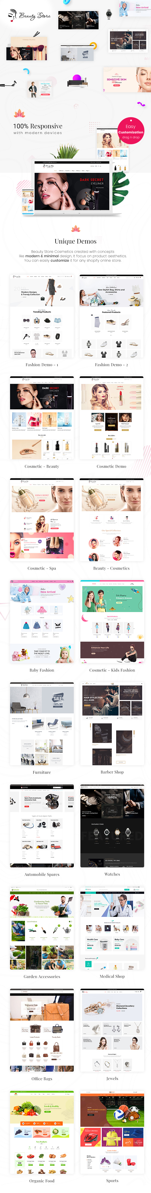 Beauty Shop - Versatile Shopify Fashion Theme - 1