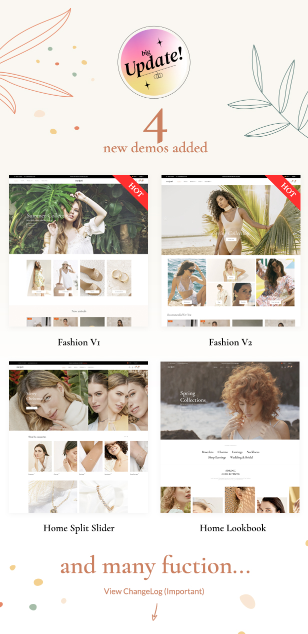 Mojuri - jewelry and fashion store Shopify Theme - 1