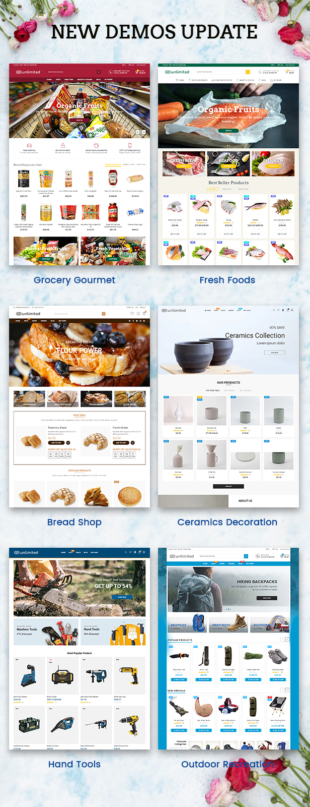 Infinit - with 25 unique home pages - welcome