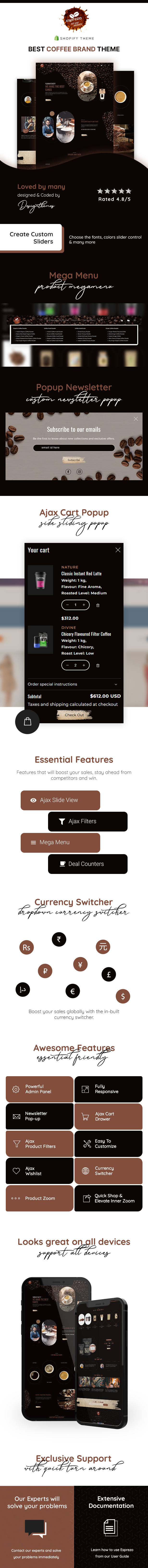 Esprezo - Coffee and Coffee Shopify Theme - 1