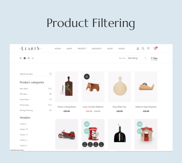 LeArts - The best handcrafted Shopify theme