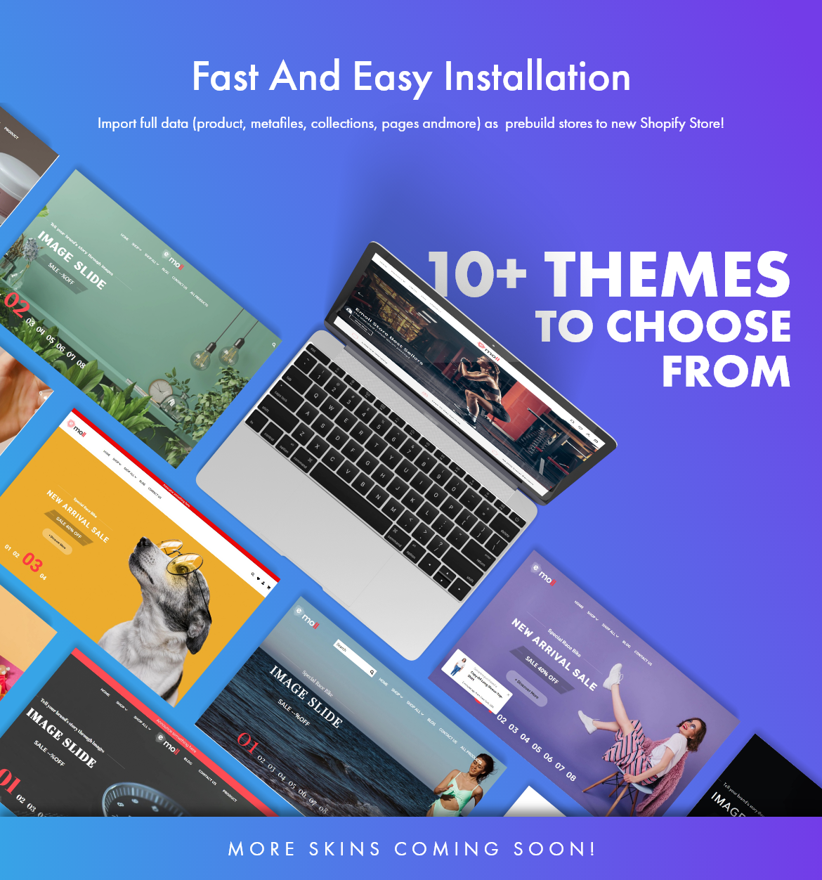 Quick and easy to install