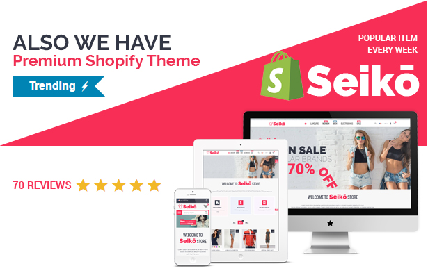 Seiko - Shopify kit