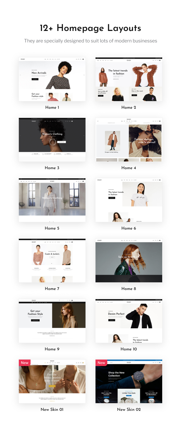 Vendy - Versatile Shopify Kit for Fashion - 16