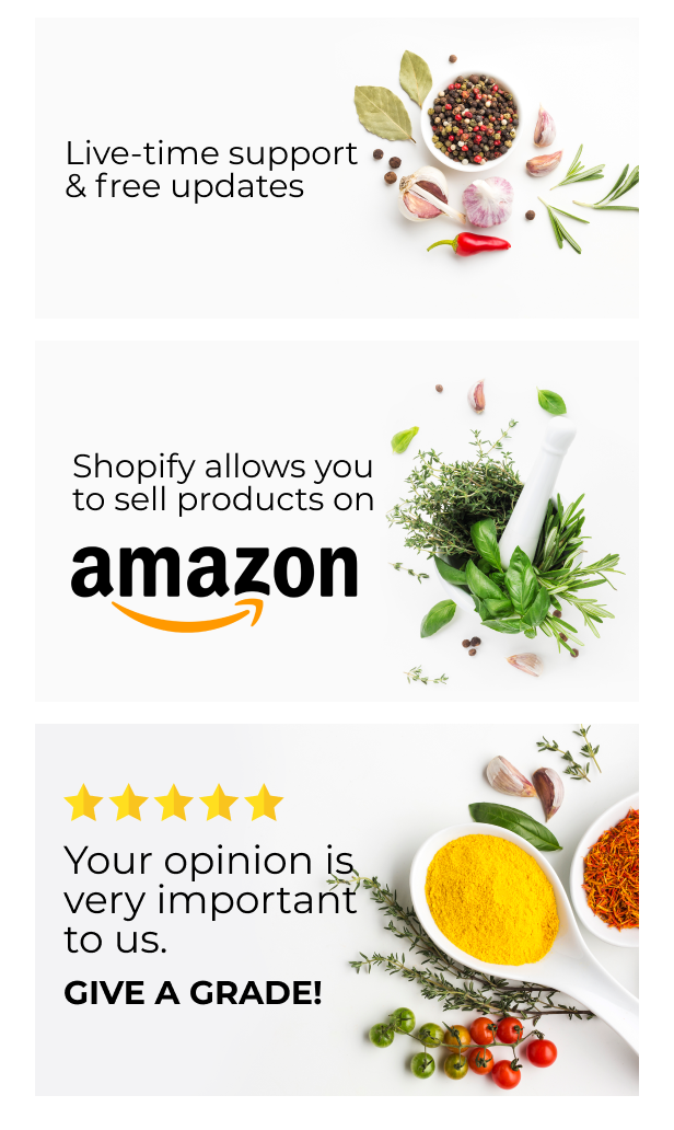 SpiceX - Condiment and Spices Shopify Online Store Design - 8