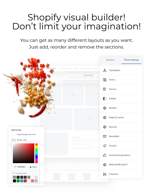 SpiceX - Condiment and Spices Shopify Online Store Design - 6