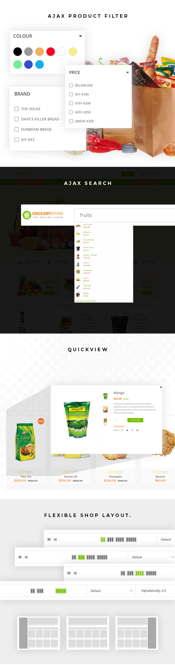 Grocery Store Shopify Theme