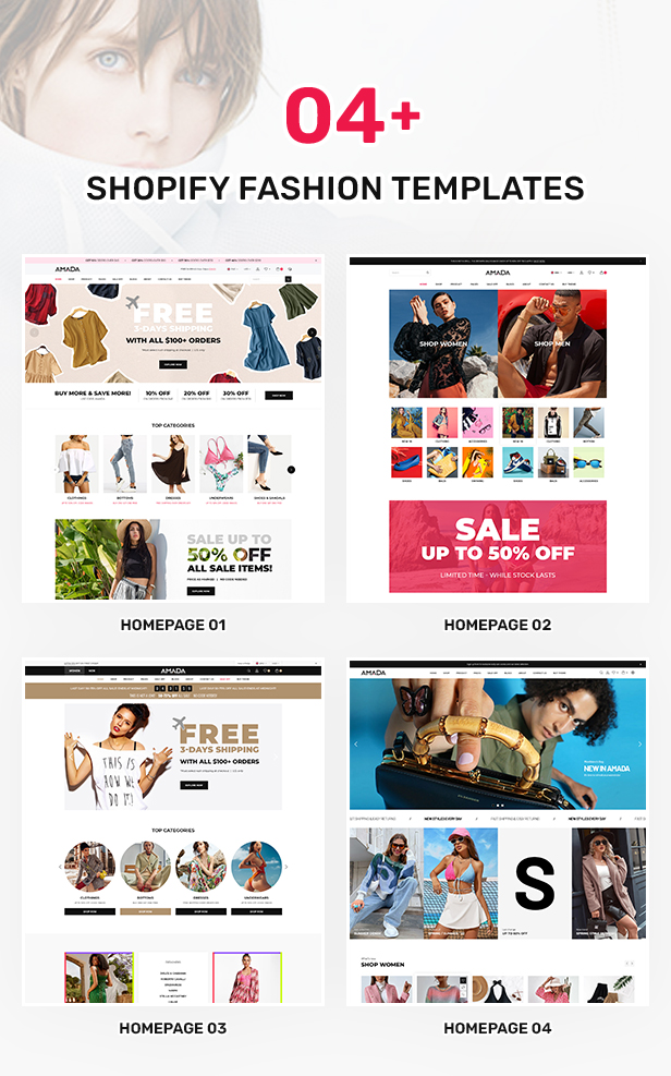 Multi-functional clothing store Shopify 2.0 theme