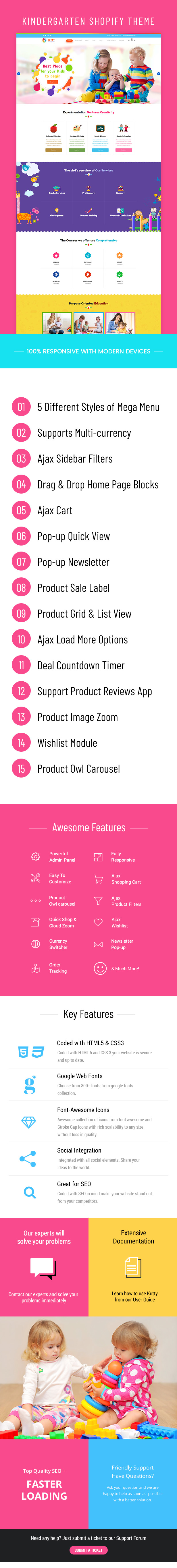 Katy Kids |  Theme for children in the Shopify store - 1