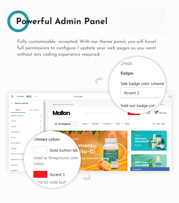 Mallon - Medical Shop, Health Shop eCommerce Shopify Theme