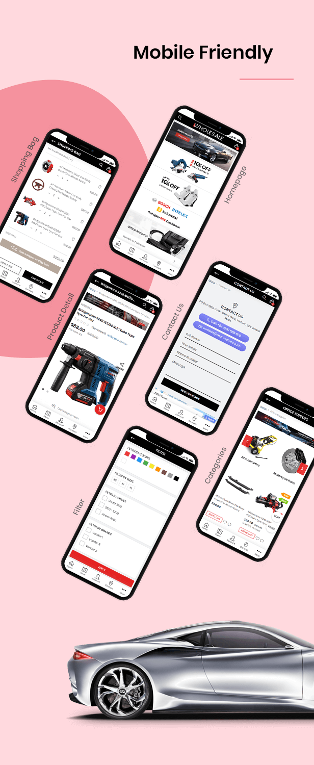 Shopify wholesale is mobile friendly