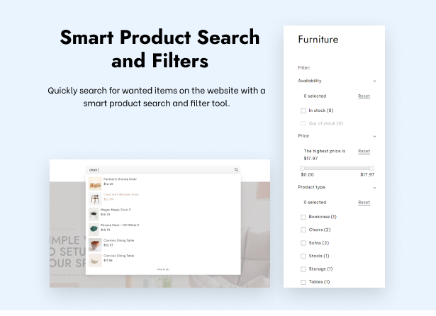 Internal and functional pages