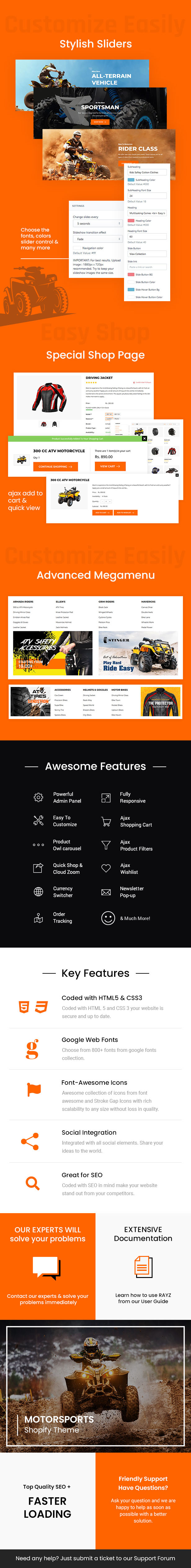 Rayz - ATV Shopify Theme - 1