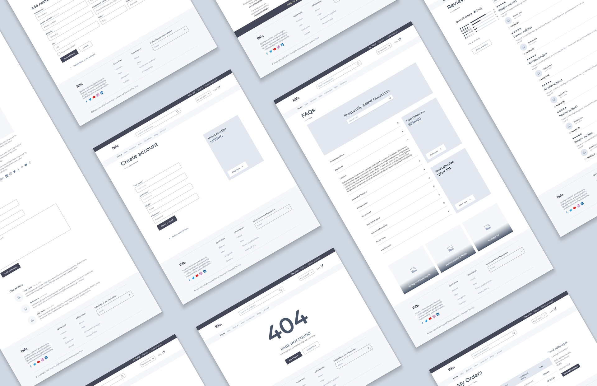 RiRa Shopify UI Kit for Ecommerce Website - 2