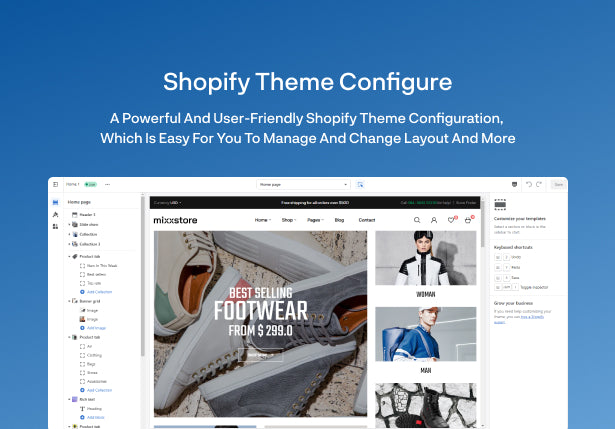 Setting up a Shopify theme
