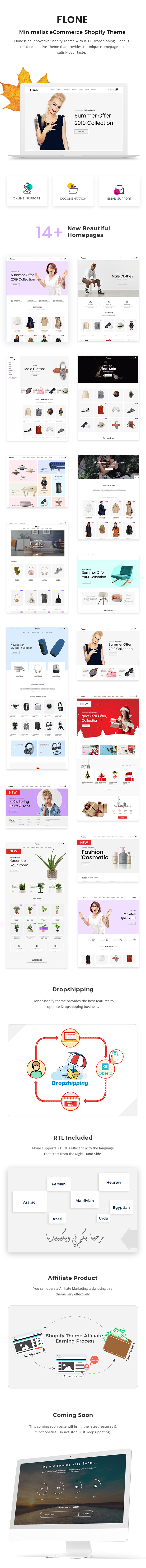 Flone - Minimal Shopify Design - 3
