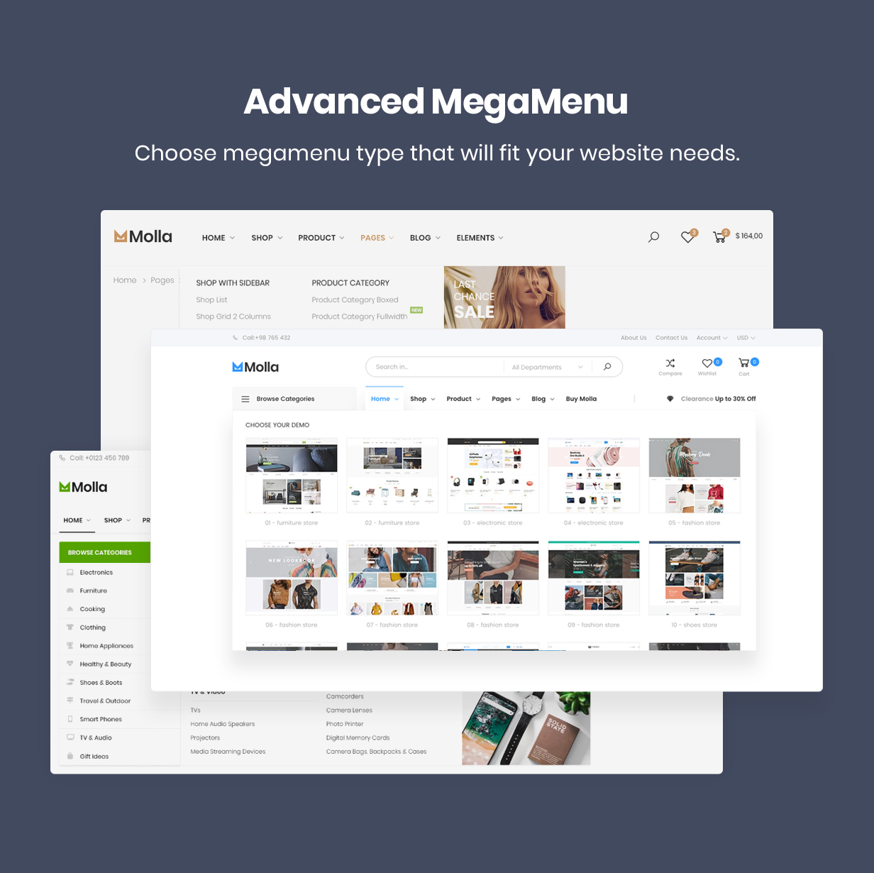 Molla - Multipurpose Responsive Shopify Theme - RTL Support - 16