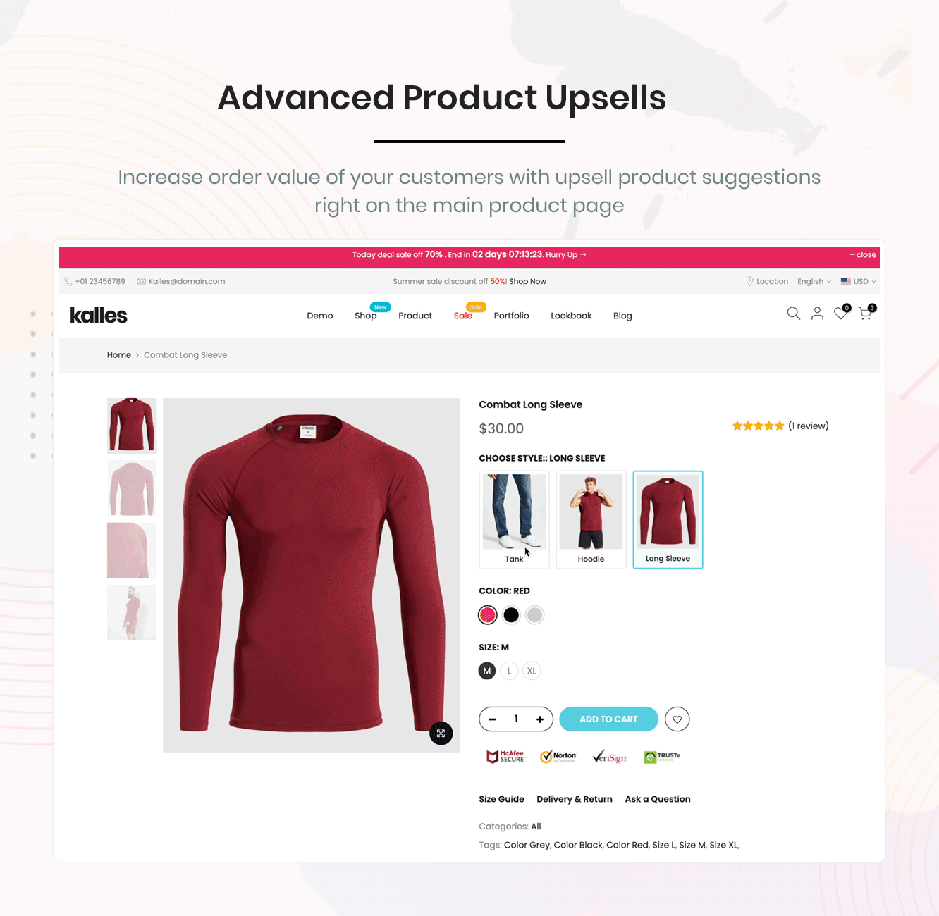 Kalles - Clean, Versatile, Responsive Shopify Theme - RTL support - 13