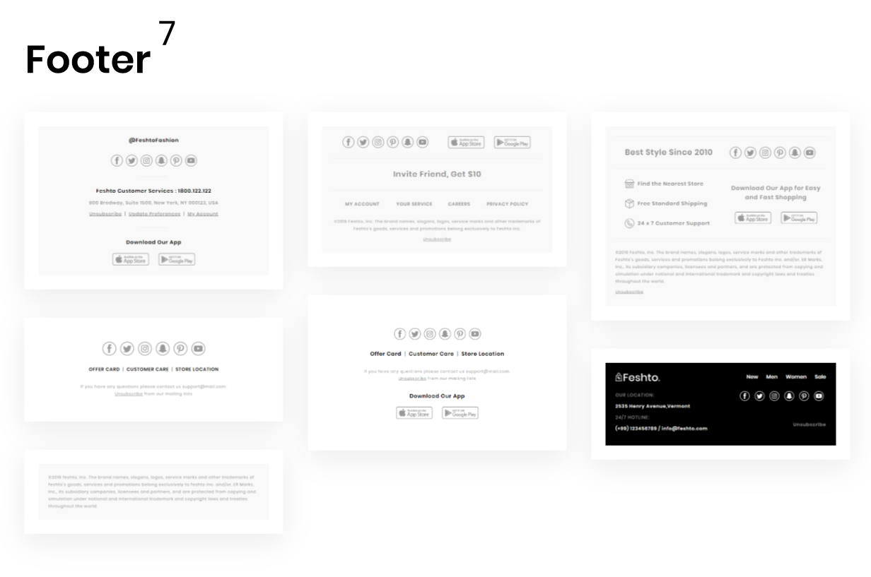 Email template