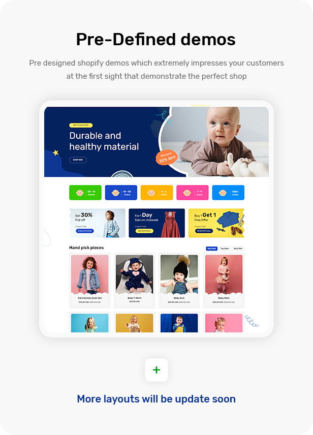 A versatile Shopify theme for kids