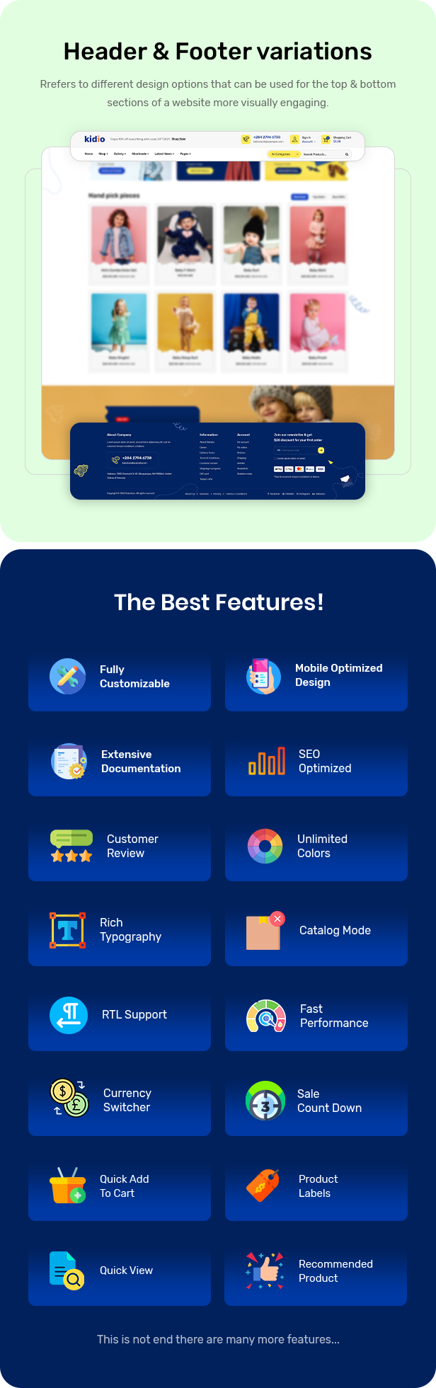 A versatile Shopify theme for kids